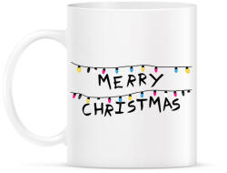 printfashion Merry Christmas - Bögre - Fehér (2044457)