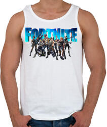 printfashion Fortnite poster 3 - Férfi atléta - Fehér (5585336)