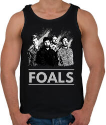 printfashion FOALS-BW PAINTED - Férfi atléta - Fekete (2771650)