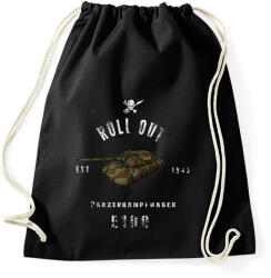 printfashion ROLLE OUT E100 - Sportzsák, Tornazsák - Fekete (1940961)