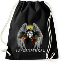 printfashion Supernatural - Sportzsák, Tornazsák - Fekete (14165488)