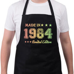 printfashion 1984 - Kötény - Fekete (6170024)