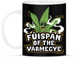 printfashion Fűispán of the vármegye! - Bögre - Fekete (14820011)