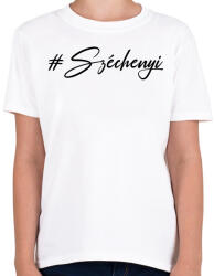 printfashion széchenyi - Gyerek póló - Fehér (6161976)