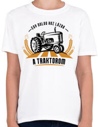 printfashion Egy dolog hoz lázba - Gyerek póló - Fehér (3423195)