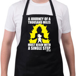 printfashion Dragon Ball - Kezdet - Kötény - Fekete (4926855)