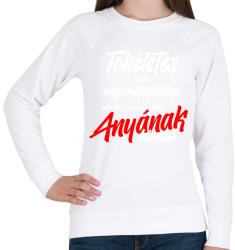 printfashion tökéletes anya fehér - Női pulóver - Fehér (6137694)