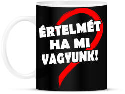 printfashion Minden értelmét veszti - Bögre - Fekete (6072316)