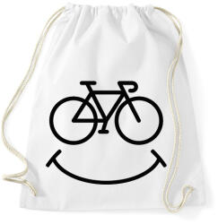 printfashion Smile biker - Sportzsák, Tornazsák - Fehér (2559743)