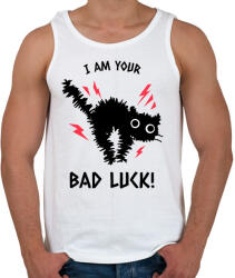 printfashion bad luck - Férfi atléta - Fehér (9968666)