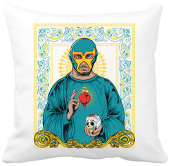 printfashion Prédikátor - Párnahuzat, Díszpárnahuzat - Fehér (202151)