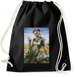 printfashion Lifeline - Apex Legends - Sportzsák, Tornazsák - Fekete (1366734)