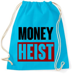 printfashion Money Heist - Sportzsák, Tornazsák - Surf blue (2524623)