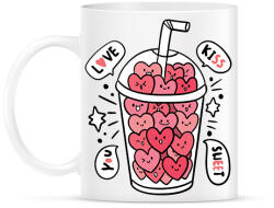 printfashion Love ital - Bögre - Fehér (11889877)