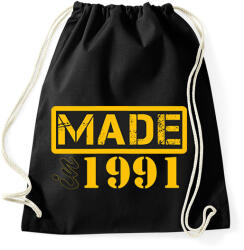 printfashion 1991 - Sportzsák, Tornazsák - Fekete (12814186)