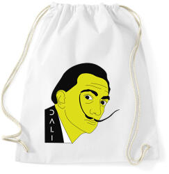printfashion Salvador Dalí - Sárga - Sportzsák, Tornazsák - Fehér (6730148)