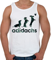 printfashion Adidachs #2 - Férfi atléta - Fehér (14616851)