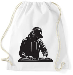 printfashion dj - Sportzsák, Tornazsák - Fehér (16211963)