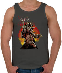 printfashion Egy lövés - Férfi atléta - Sötétszürke (59989)