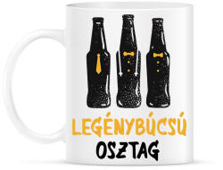 printfashion Legénybúcsú osztag - Bögre - Fehér (13191992)