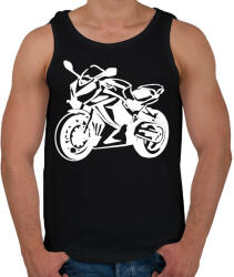 printfashion cbr650r2feher - Férfi atléta - Fekete (2913554)