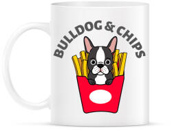 printfashion BULLDOGCHIPS - Bögre - Fehér (10129669)