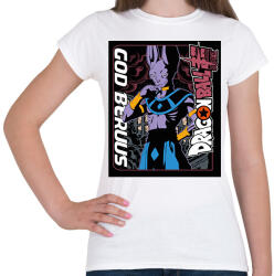 printfashion Dragon Ball szuper - Női póló - Fehér (13215741)