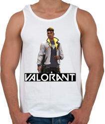 printfashion Valorant Phoenix - Férfi atléta - Fehér (2526983)