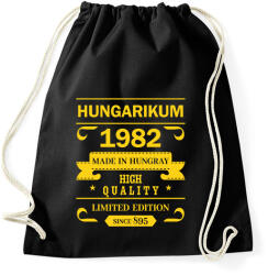 printfashion Hungarikum - Évszámmal - Sportzsák, Tornazsák - Fekete (7083567)