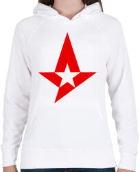 printfashion Astralis - Női kapucnis pulóver - Fehér (1732168)