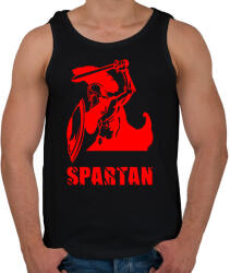 printfashion spartan - Férfi atléta - Fekete (7600848)