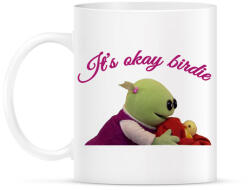 printfashion It's okay birdie - Bögre - Fehér (16253627)