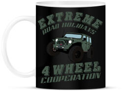 printfashion jeep - Bögre - Fekete (4764392)