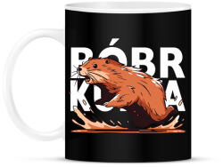 printfashion Bober Kurwa - Bögre - Fekete (15921617)