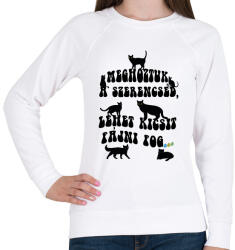 printfashion Meghoztuk a szerencséd - Női pulóver - Fehér (7898945)
