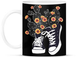 printfashion Cactus - Bögre - Fekete (16076903)