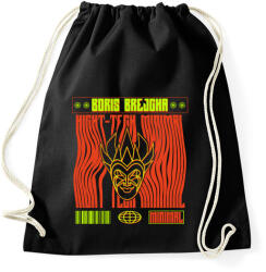 printfashion Boris Brejcha minimal - Sportzsák, Tornazsák - Fekete (14561270)