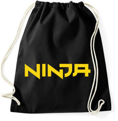 printfashion Ninja - Yellow - Sportzsák, Tornazsák - Fekete (1308511)
