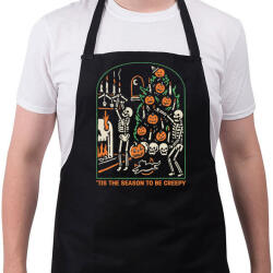printfashion Be creepy - Kötény - Fekete (14488579)