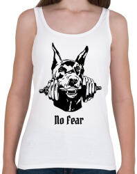 printfashion Gym dog - Női atléta - Fehér (16176470)