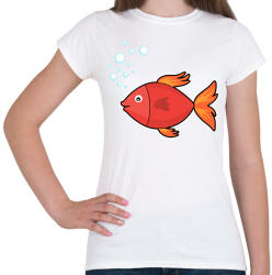printfashion Halacska - Női póló - Fehér (12220459)