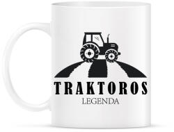 printfashion Traktoros legenda - Bögre - Fehér (6595584)