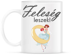 printfashion Feleség leszek! - Bögre - Fehér (6310151)
