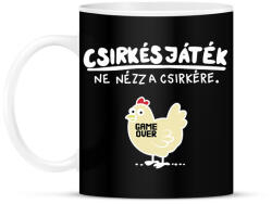 printfashion CSIRKÉS JÁTÉK - Bögre - Fekete (16656746)