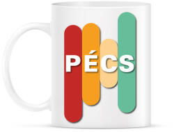 printfashion Pécs - Színes - Bögre - Fehér (7138145)