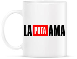 printfashion La Puta Ama - Bögre - Fehér (3177991)