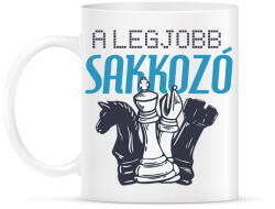printfashion A legjobb sakkozó - Bögre - Fehér (7322032)