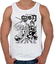printfashion DS Anime - Férfi atléta - Fehér (5128111)