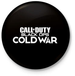 printfashion COD - Cold War - Kitűző, hűtőmágnes - Fekete (3103867)