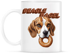 printfashion beagle bagel - Bögre - Fehér (15330772)